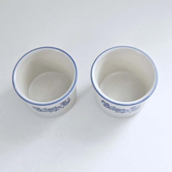 Vintage Pfaltzgraff Custard Cups Two Piece Yorktowne Replacement Ramekins #920 - Picture 5 of 9